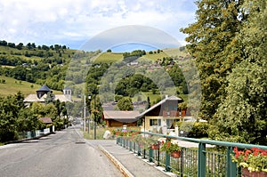 Village of Bernex in France