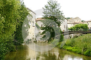 Berrias, a village in ArdÃ¨che in France photo