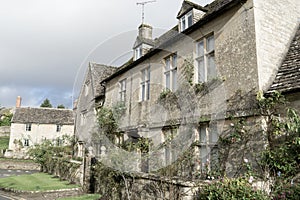 The village of Bibury, Cotswolds, Arlington Row England