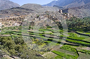 The village Bilad Sayt, Oman