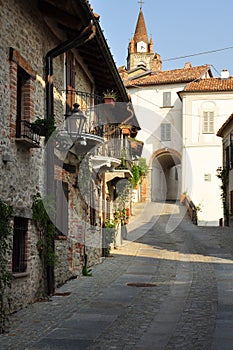 Village of Bossolasco, Langhe, South Piemonte, Italy