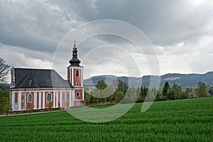 Village Bozanov, Broumovsko, Czech republic