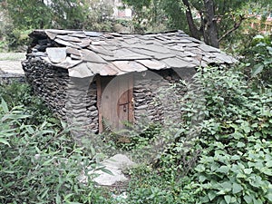 Village, bridge over river in hp,beautiful bridge