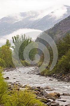 Through the village of Broto