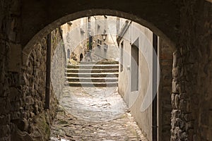 Through the village of Broto