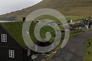 The village of BÃ¸ur, the Faroe Islands
