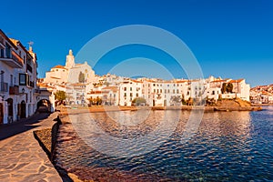 Village of Cadaques in Catalonia Spain