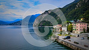 Village of Campione at Lake Lugano photo