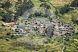 Village of Carania, Peru