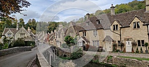 The Village of Castle Combe at Cotswolds, England, UK