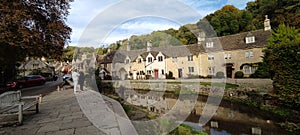 The Village of Castle Combe at Cotswolds, England, UK