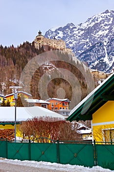 Village and castle Werfen near Salzburg Austria photo