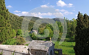 Village in cathar mountains