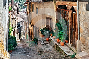 Village of Cepeda in province of Salamanca, Spain