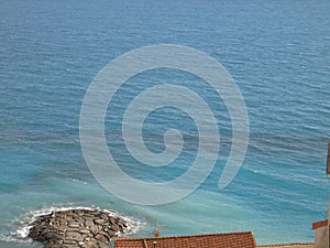 The village of Cervo on the Italian Riviera