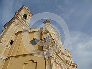 The village of Cervo on the Italian Riviera