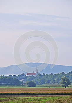Village church in Hungary
