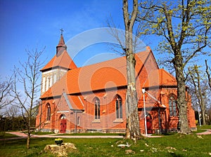 Village church in Poland