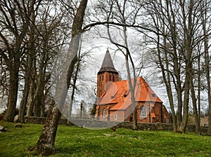 Village church in Poland