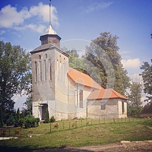 Village church in Poland, Kwasowo