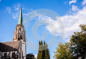 Village church in Schoenau