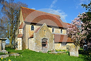 Village Church of St Paul, Elsted, Sussex, UK