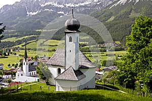 Village church in the tirol