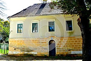 Village  Cincu-Grossschenk, Sibiu county, Transylvania, Romania.