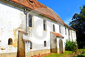 Village  Cincu-Grossschenk, Sibiu county, Transylvania, Romania.