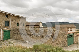 The village of Cirauqui photo