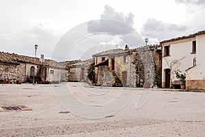 The village of Civita Superiore in Bojano, built in the 11th century by the Normans