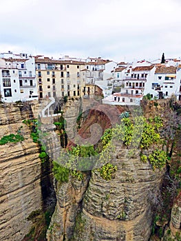 Village on the Cliff in Ronda