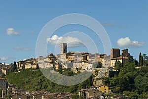 Village Colle di Val d`Elsa in Italy