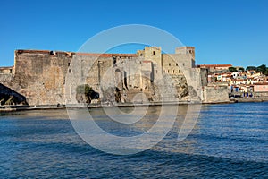 Village of Collioure in the department of Pyrenees-Orientales - Occitan - France