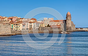 Village of Collioure in the department of Pyrenees-Orientales - Occitan - France