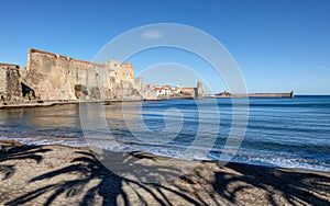 Village of Collioure in the department of Pyrenees-Orientales - Occitan - France