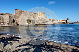 Village of Collioure in the department of Pyrenees-Orientales - Occitan - France