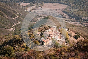 Village of Costa Roda in Corsica photo