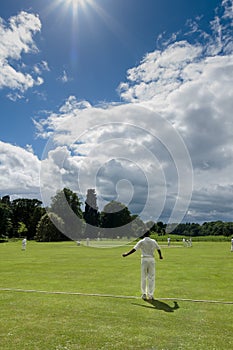 Village Criicket - Cricket Game - North Yorkshire