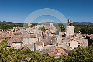 Village of Cucuron in Provence