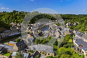 Village Dinan in Brittany - France