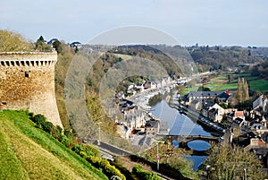 The village of Dinan inf France