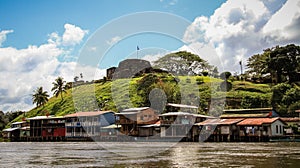 Village of El Castillo, Rio San Juan, Nicaragua