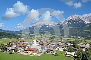 Village of Ellmau,Tirol,Austria photo