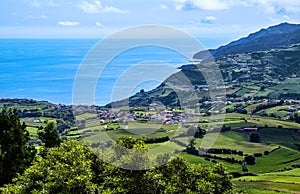 Village Faial da Terra, SÃ£o Miguel Island, Azores, AÃ§ores, Portugal, Europe