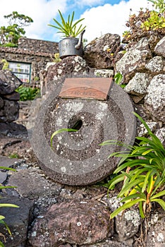 Village in FajÃ£ Grande on the island of Flores in the Azores, Portugal