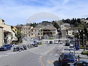 Village of Fiesole Italy photo