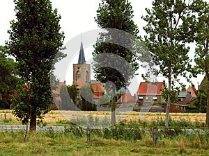 Village in flanders, Belgium