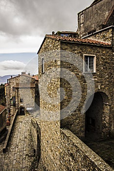 The village of Fosdinovo in Tuscany