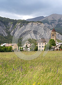 Village in the French Alps